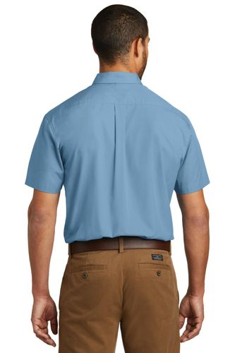 Port Authority Short Sleeve Carefree Poplin Shirt. W101 image thumbnail