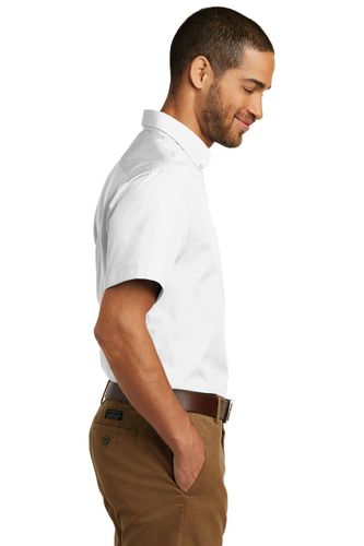 Port Authority Short Sleeve Carefree Poplin Shirt. W101 image thumbnail