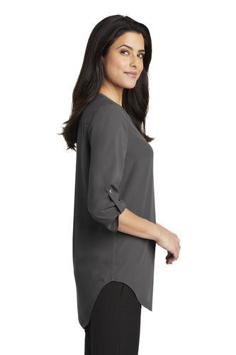 Port Authority Ladies 3/4-Sleeve Tunic Blouse. LW701 image thumbnail