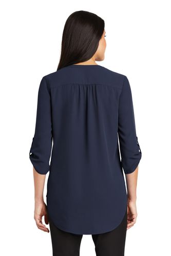 Port Authority Ladies 3/4-Sleeve Tunic Blouse. LW701 image thumbnail