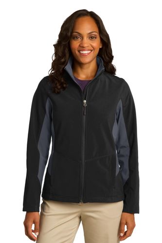 Port Authority Ladies Core Colorblock Soft Shell Jacket. L318 image thumbnail Port Authority Ladies Core Colorblock Soft Shell Jacket. L318 image thumbnail
