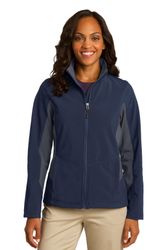 Image of Port Authority Ladies Core Colorblock Soft Shell Jacket. L318
