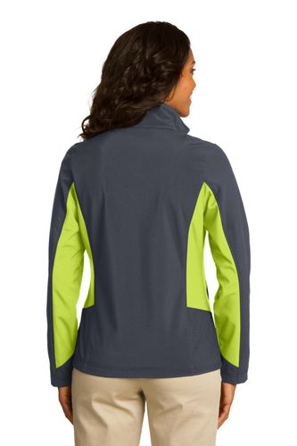 Port Authority Ladies Core Colorblock Soft Shell Jacket. L318 image thumbnail Port Authority Ladies Core Colorblock Soft Shell Jacket. L318 image thumbnail