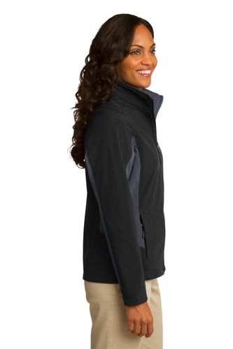 Port Authority Ladies Core Colorblock Soft Shell Jacket. L318 image thumbnail Port Authority Ladies Core Colorblock Soft Shell Jacket. L318 image thumbnail