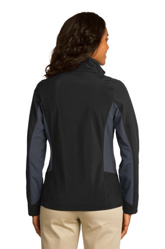 Port Authority Ladies Core Colorblock Soft Shell Jacket. L318 image thumbnail Port Authority Ladies Core Colorblock Soft Shell Jacket. L318 image thumbnail