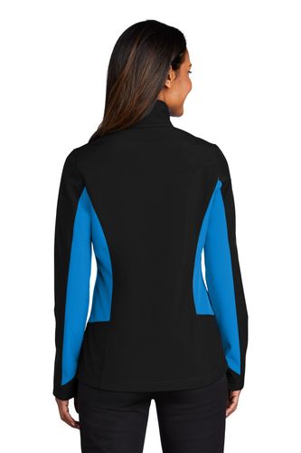 Port Authority Ladies Core Colorblock Soft Shell Jacket. L318 image thumbnail Port Authority Ladies Core Colorblock Soft Shell Jacket. L318 image thumbnail