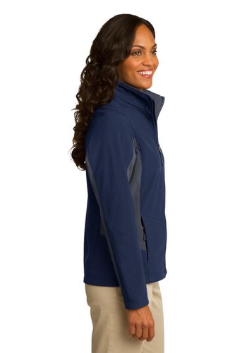 Port Authority Ladies Core Colorblock Soft Shell Jacket. L318 image thumbnail Port Authority Ladies Core Colorblock Soft Shell Jacket. L318 image thumbnail
