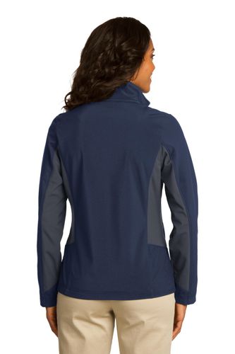 Port Authority Ladies Core Colorblock Soft Shell Jacket. L318 image thumbnail Port Authority Ladies Core Colorblock Soft Shell Jacket. L318 image thumbnail
