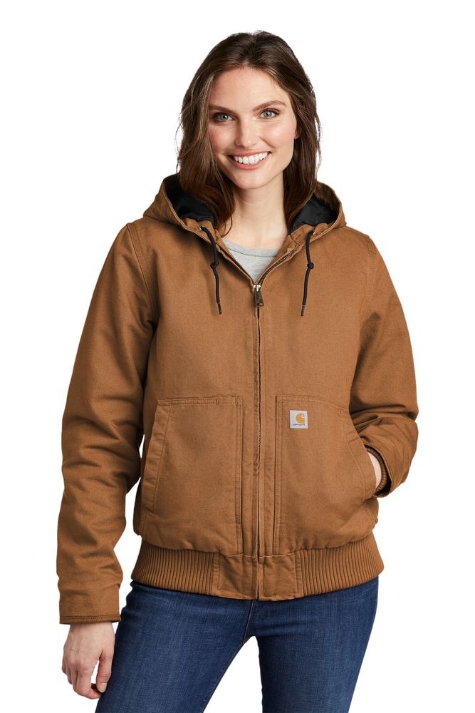 Carhartt Women's Washed Duck Active Jac. CT104053 primary image