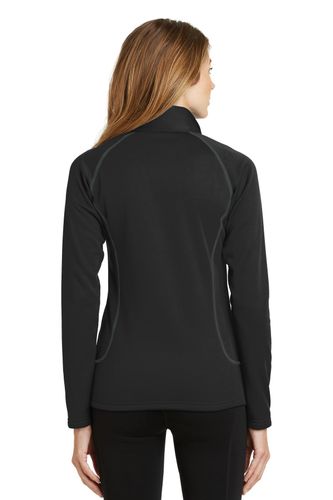 Eddie Bauer Ladies Smooth Fleece 1/2-Zip. EB237 image thumbnail