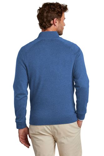 Brooks Brothers Cotton Stretch 1/4-Zip Sweater BB18402 image thumbnail Brooks Brothers Cotton Stretch 1/4-Zip Sweater BB18402 image thumbnail