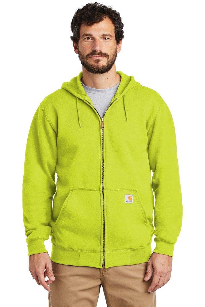 Carhartt Midweight Hooded Zip-Front Sweatshirt. CTK122 primary image