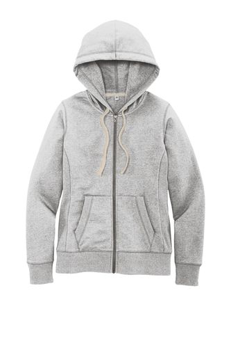 District Women's Re-Fleece Full-Zip Hoodie DT8103 image thumbnail