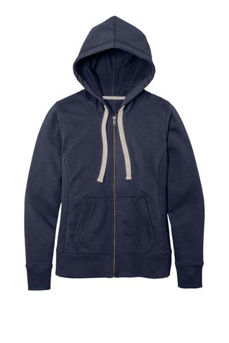 District Women's Re-Fleece Full-Zip Hoodie DT8103 image thumbnail