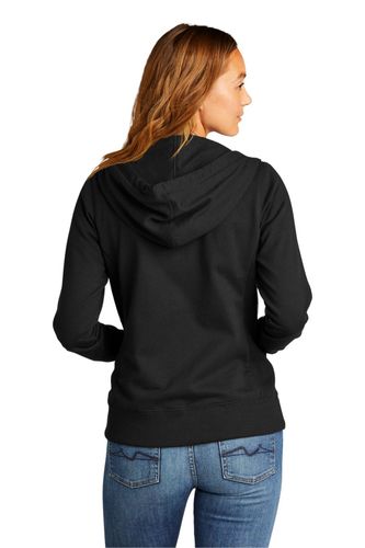 District Women's Re-Fleece Full-Zip Hoodie DT8103 image thumbnail
