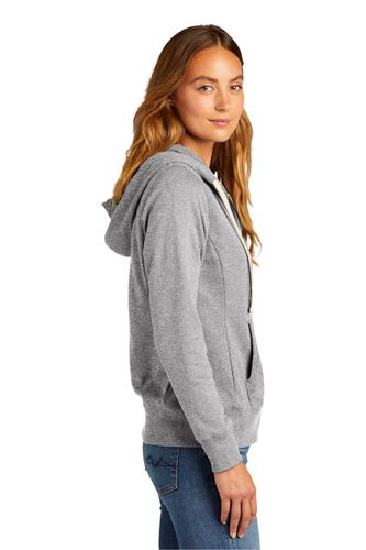 District Women's Re-Fleece Full-Zip Hoodie DT8103 image thumbnail