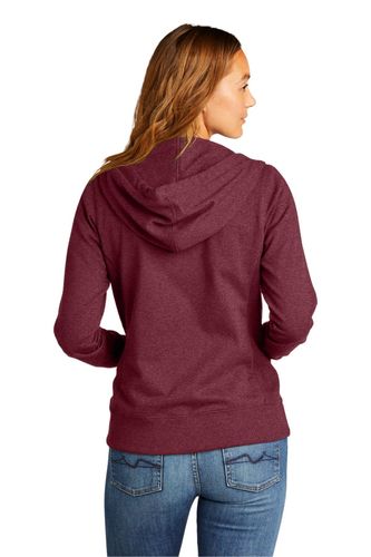 District Women's Re-Fleece Full-Zip Hoodie DT8103 image thumbnail