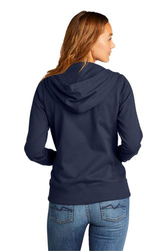 District Women's Re-Fleece Full-Zip Hoodie DT8103 image thumbnail
