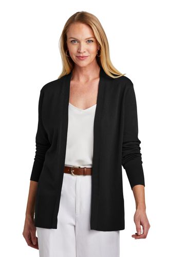 Brooks Brothers Women's Cotton Stretch Long Cardigan Sweater BB18403 image thumbnail