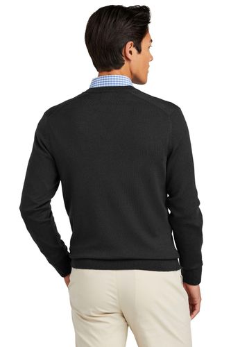 Brooks Brothers Washable Merino V-Neck Sweater BB18410 image thumbnail