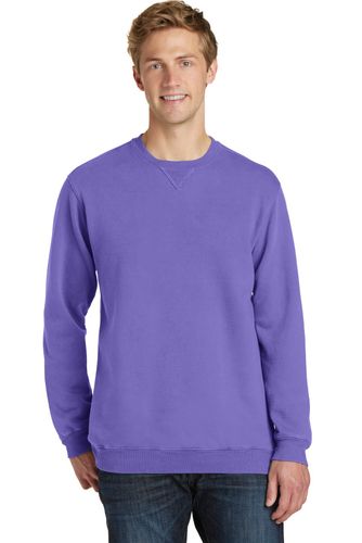 Port & Company Beach Wash Garment-Dyed Crewneck Sweatshirt PC098 image thumbnail