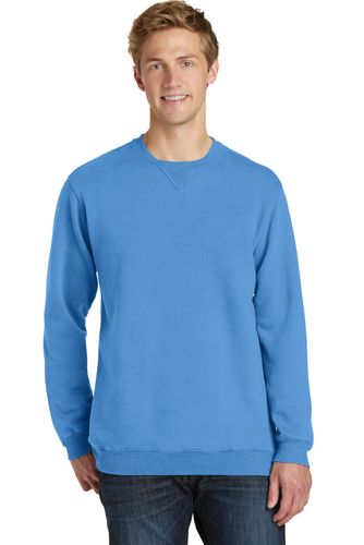 Port & Company Beach Wash Garment-Dyed Crewneck Sweatshirt PC098 image thumbnail