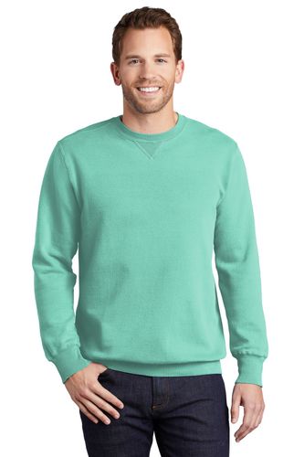 Port & Company Beach Wash Garment-Dyed Crewneck Sweatshirt PC098 image thumbnail