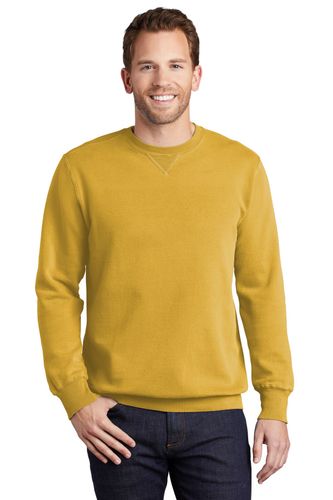Port & Company Beach Wash Garment-Dyed Crewneck Sweatshirt PC098 image thumbnail