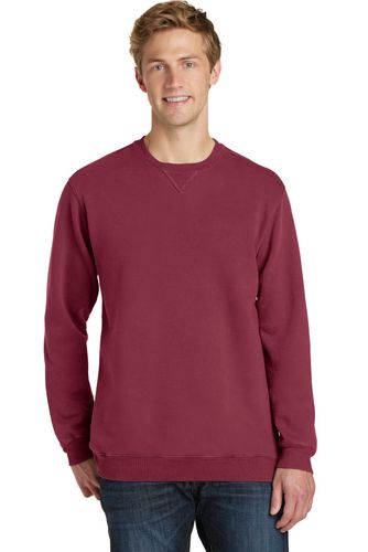 Port & Company Beach Wash Garment-Dyed Crewneck Sweatshirt PC098 image thumbnail