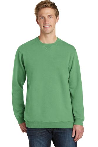 Port & Company Beach Wash Garment-Dyed Crewneck Sweatshirt PC098 image thumbnail