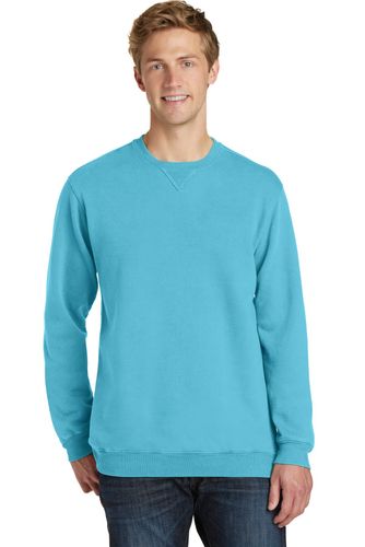 Port & Company Beach Wash Garment-Dyed Crewneck Sweatshirt PC098 image thumbnail