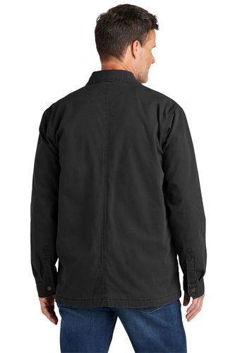 Carhartt Rugged Flex Fleece-Lined Shirt Jac CT105532 image thumbnail Carhartt Rugged Flex Fleece-Lined Shirt Jac CT105532 image thumbnail