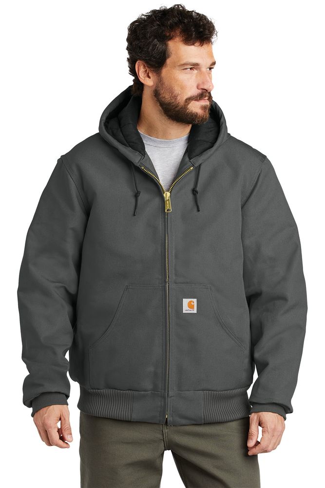 Carhartt Quilted-Flanne-Lined Duck Active Jac. CT106677 primary image