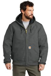 Image of Carhartt Quilted-Flanne-Lined Duck Active Jac. CT106677