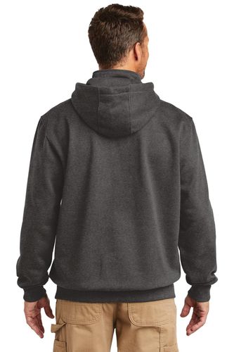 Carhartt Rain Defender Paxton Heavyweight Hooded Zip Mock Sweatshirt. CT100617 image thumbnail