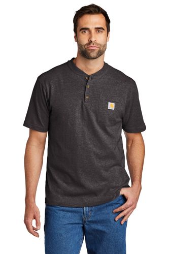 Carhartt Short Sleeve Henley T-Shirt CTK84 image thumbnail Carhartt Short Sleeve Henley T-Shirt CTK84 image thumbnail