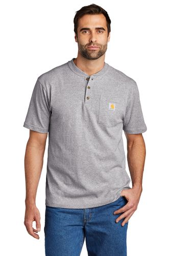 Carhartt Short Sleeve Henley T-Shirt CTK84 image thumbnail Carhartt Short Sleeve Henley T-Shirt CTK84 image thumbnail