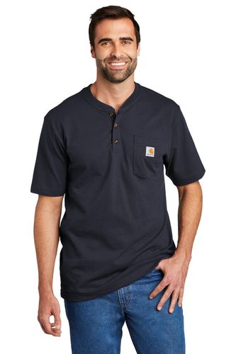 Carhartt Short Sleeve Henley T-Shirt CTK84 image thumbnail Carhartt Short Sleeve Henley T-Shirt CTK84 image thumbnail