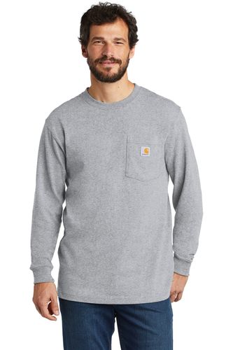 Carhartt Workwear Pocket Long Sleeve T-Shirt. CTK126 image thumbnail