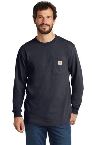 Carhartt Workwear Pocket Long Sleeve T-Shirt. CTK126 image thumbnail
