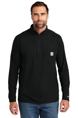 Carhartt Force 1/4-Zip Long Sleeve T-Shirt CT106660 image thumbnail