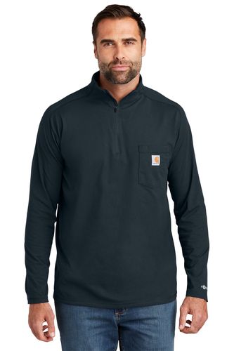 Carhartt Force 1/4-Zip Long Sleeve T-Shirt CT106660 image thumbnail