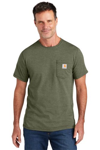 Carhartt Force Short Sleeve Pocket T Shirt CT104616 image thumbnail Carhartt Force Short Sleeve Pocket T Shirt CT104616 image thumbnail