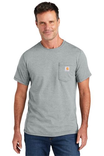 Carhartt Force Short Sleeve Pocket T Shirt CT104616 image thumbnail Carhartt Force Short Sleeve Pocket T Shirt CT104616 image thumbnail