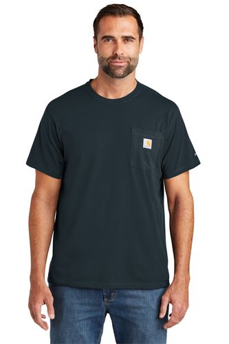 Carhartt Force Short Sleeve Pocket T Shirt CT104616 image thumbnail Carhartt Force Short Sleeve Pocket T Shirt CT104616 image thumbnail