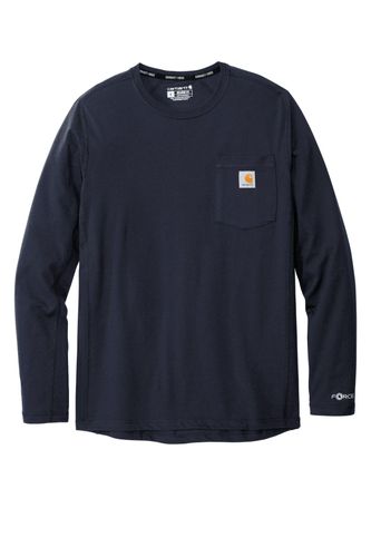 Carhartt Force Long Sleeve Pocket T-Shirt CT106656 image thumbnail Carhartt Force Long Sleeve Pocket T-Shirt CT106656 image thumbnail