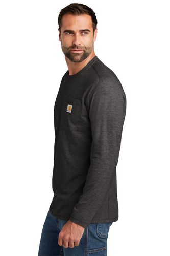 Carhartt Force Long Sleeve Pocket T-Shirt CT106656 image thumbnail Carhartt Force Long Sleeve Pocket T-Shirt CT106656 image thumbnail