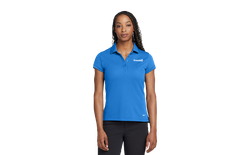 Image of Nike Women's Dri-FIT Solid Icon Pique Modern Fit Polo
