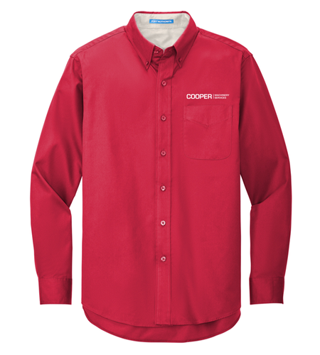 Cooper Long Sleeve Easy Care Shirt. S608 image thumbnail