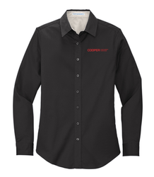Image of Cooper Ladies Long Sleeve Easy Care Shirt. L608
